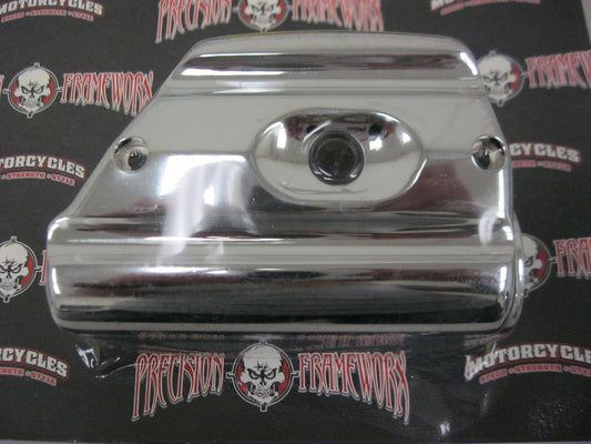 MOTOVAN CHROME  MASTER CYLINDER COVER FOR HARLEY DAVIDSON XL 84 AND UP  250-9127