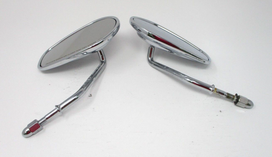 Harley-Davidson Motorcycle Chrome Set Side Rear View Mirror 91840-03B 91845-03B