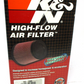 K&N High-Flow Washable Replacement Air Filter for BT w/ Fuel Injection HD-1395
