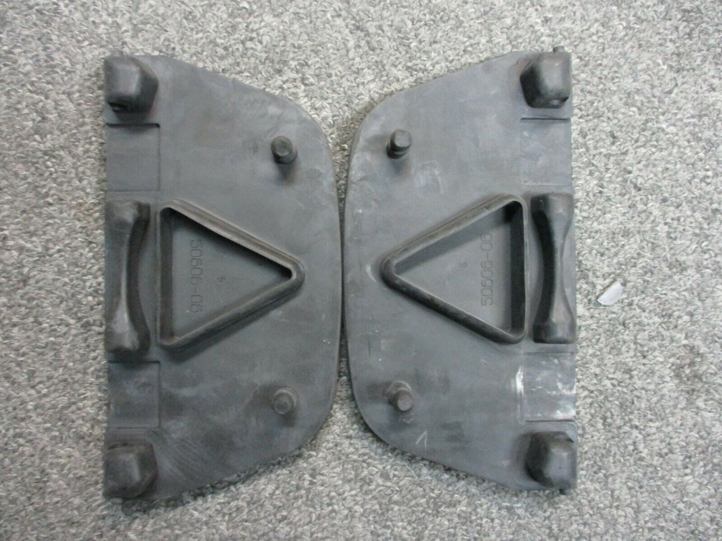 Harley Davidson OEM 06-17 FLHR/FLHT Passenger Floor Board Inserts  50606-06