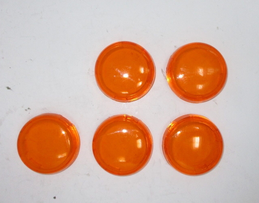 Harley-Davidson OEM Bullet Amber Turn Signal Lens Pack of Five 68973-00