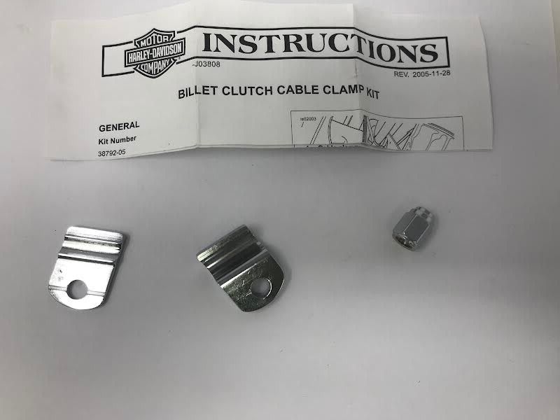 Harley-Davidson OEM Kit, P-Clip, Clutch Cable 38792-05