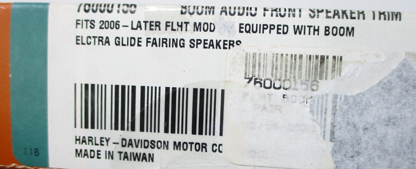 Harley-Davidson  Front Audio BOOM! Speaker Trim 76000156