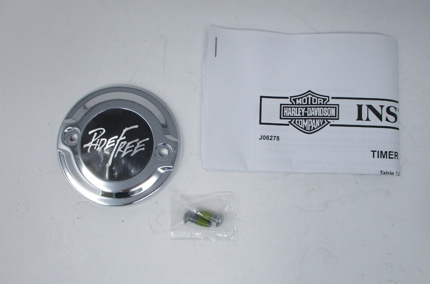 Harley-Davidson Ride Free Collection Timer Cover 25600138