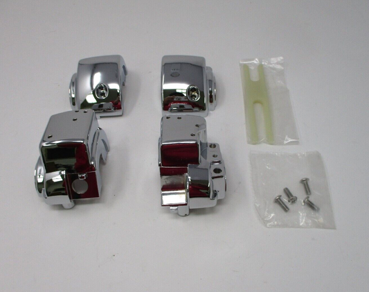 Harley-Davidson Chrome Handlebar Switch Housing Kit  70223-96B