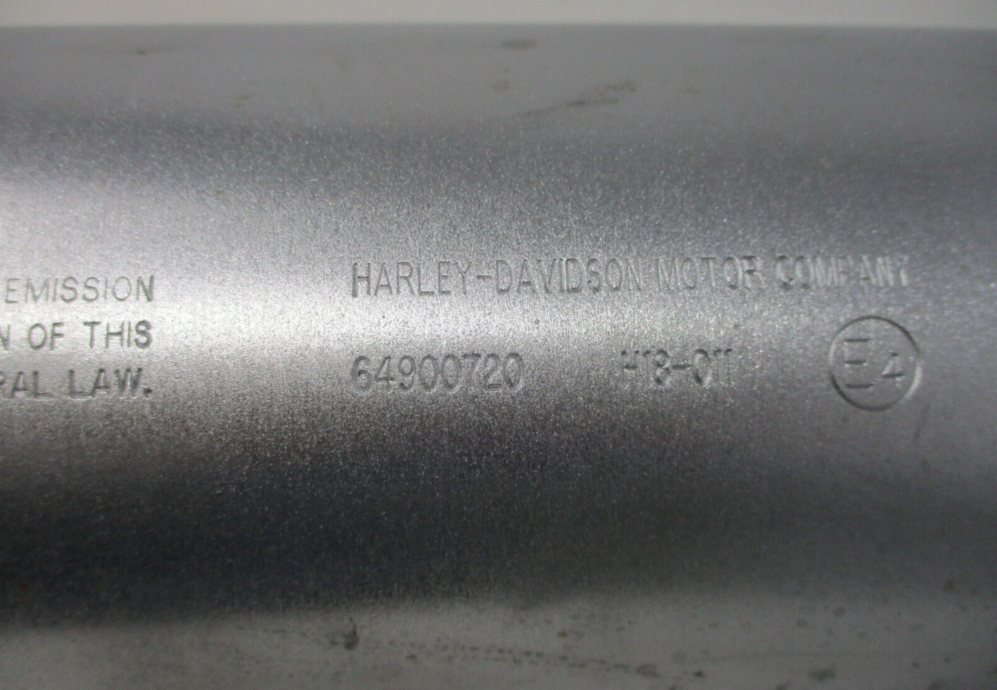 Harley Davidson OEM 18-22 Fat Bob Muffler 64900720