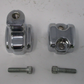 Harley-Davidson OEM '07-'22 Handlebar Riser & Clamp Chrome 56889-07  56887-07