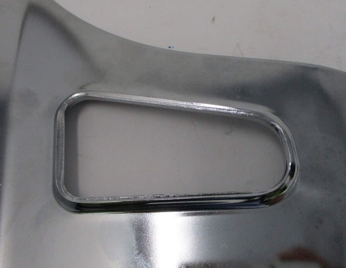 Harley-Davidson Dyna Detachable Chrome Sissy Side Plates 53866-06