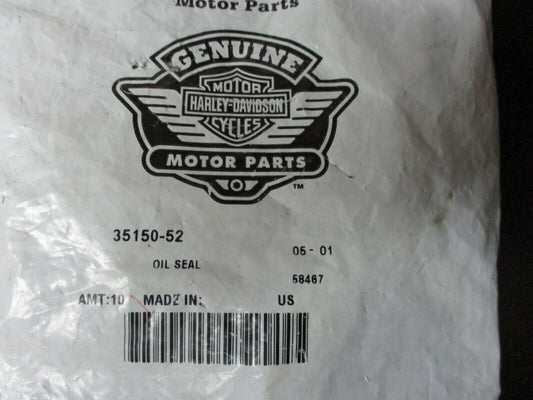 Harley Davidson OEM XL Main Shaft Oil Seal & Retainer 35150-52 79-85