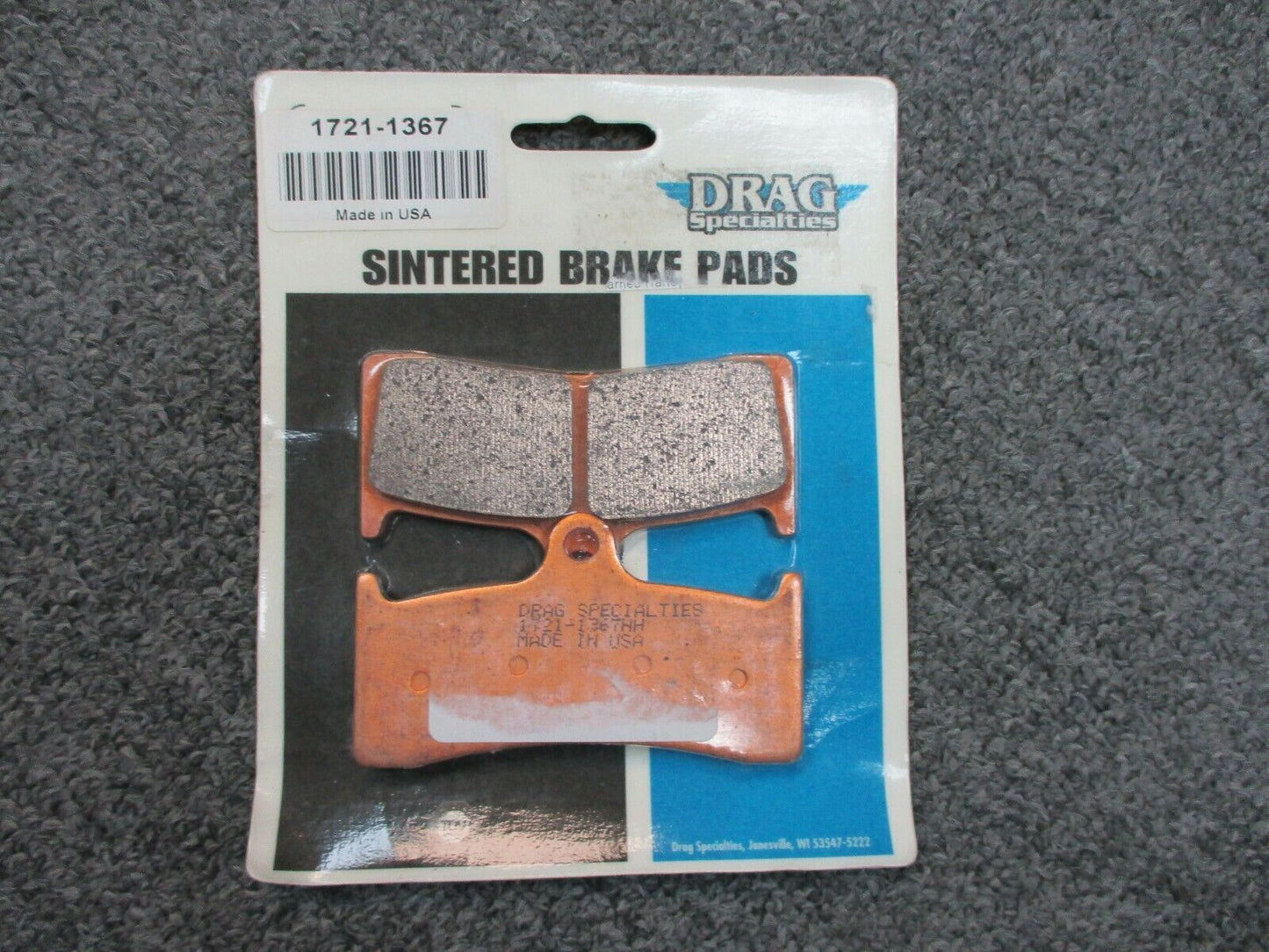 Drag Specialties Brake Pads Fits Buell 95-00 M2, S1, S3/S3T, X1 1721-1367HH