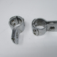 Harley-Davidson Foot Peg Three-Piece Chrome Clamp 1.25"