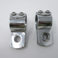 Harley-Davidson Foot Peg Three-Piece Chrome Clamp 1.25"