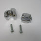 Harley-Davidson OEM '07-'22 Handlebar Riser & Clamp Chrome 56889-07  56887-07