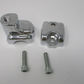 Harley-Davidson OEM '07-'22 Handlebar Riser & Clamp Chrome 56889-07  56887-07