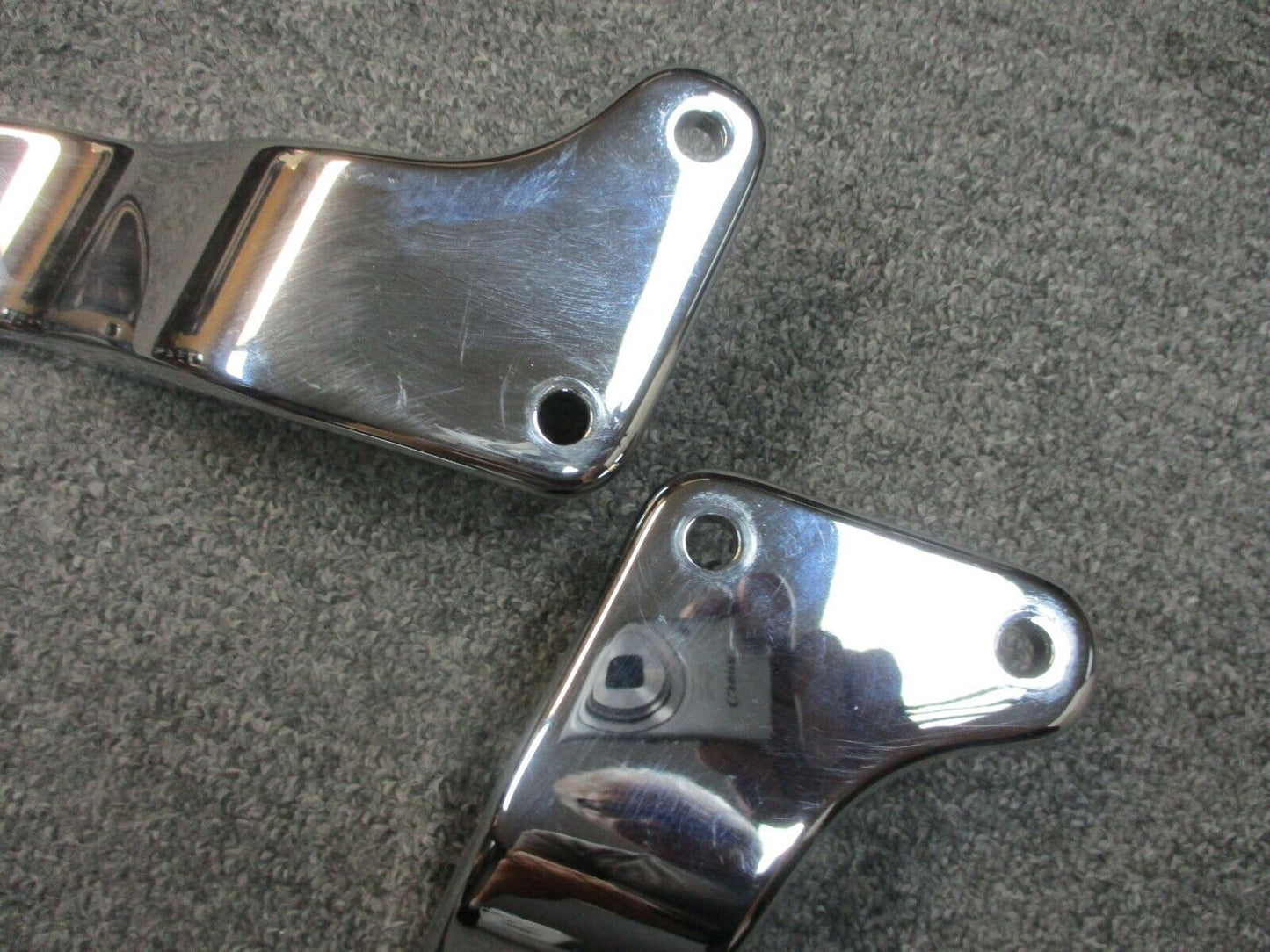 Harley Davidson OEM Left & Right Chrome Fender Strut Cover FXST 59964-00