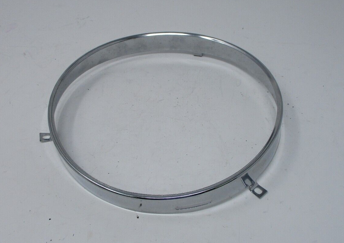 7" Stainless Steel Headlight Retaining Ring Unknown Fitment