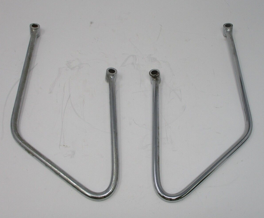 Unbranded Chrome Saddlebag Support Bracket for Harley-Davidson Unknown Fitment