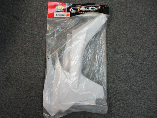 KTM White Powerflow Intake Radiator Shrouds By CYCRA 1896-42