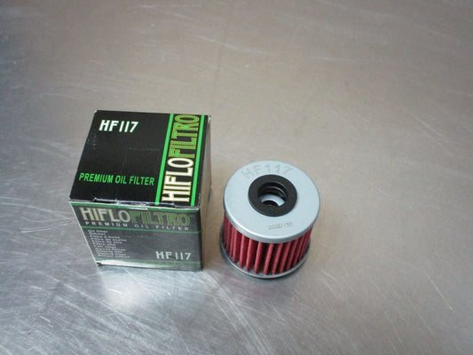 HiFloFiltro Premium Oil Filter HF117 replaces Honda 15412-MGS-D21