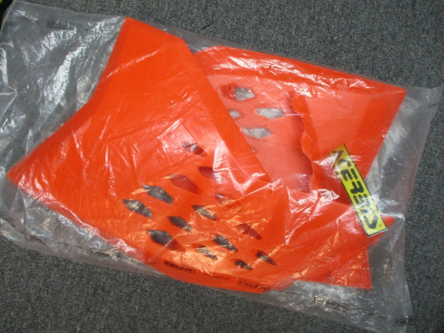 KTM Orange Radiator Scoops SXF By Acerbis 2081990237