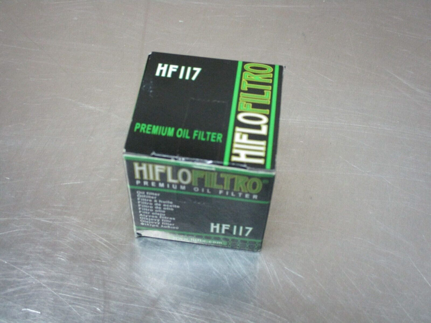 HiFloFiltro Premium Oil Filter HF117 replaces Honda 15412-MGS-D21