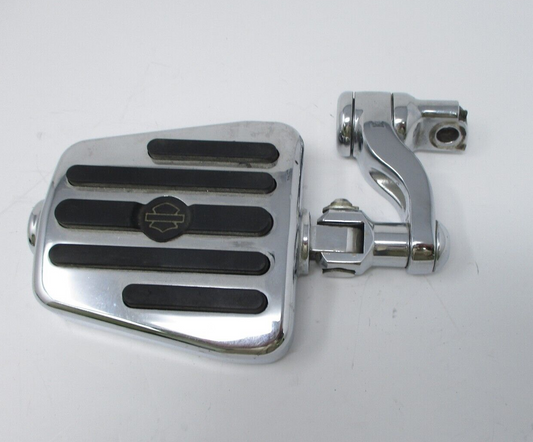 Harley-Davidson Chrome & Rubber Mini Footboard with Mount RH 50451-09