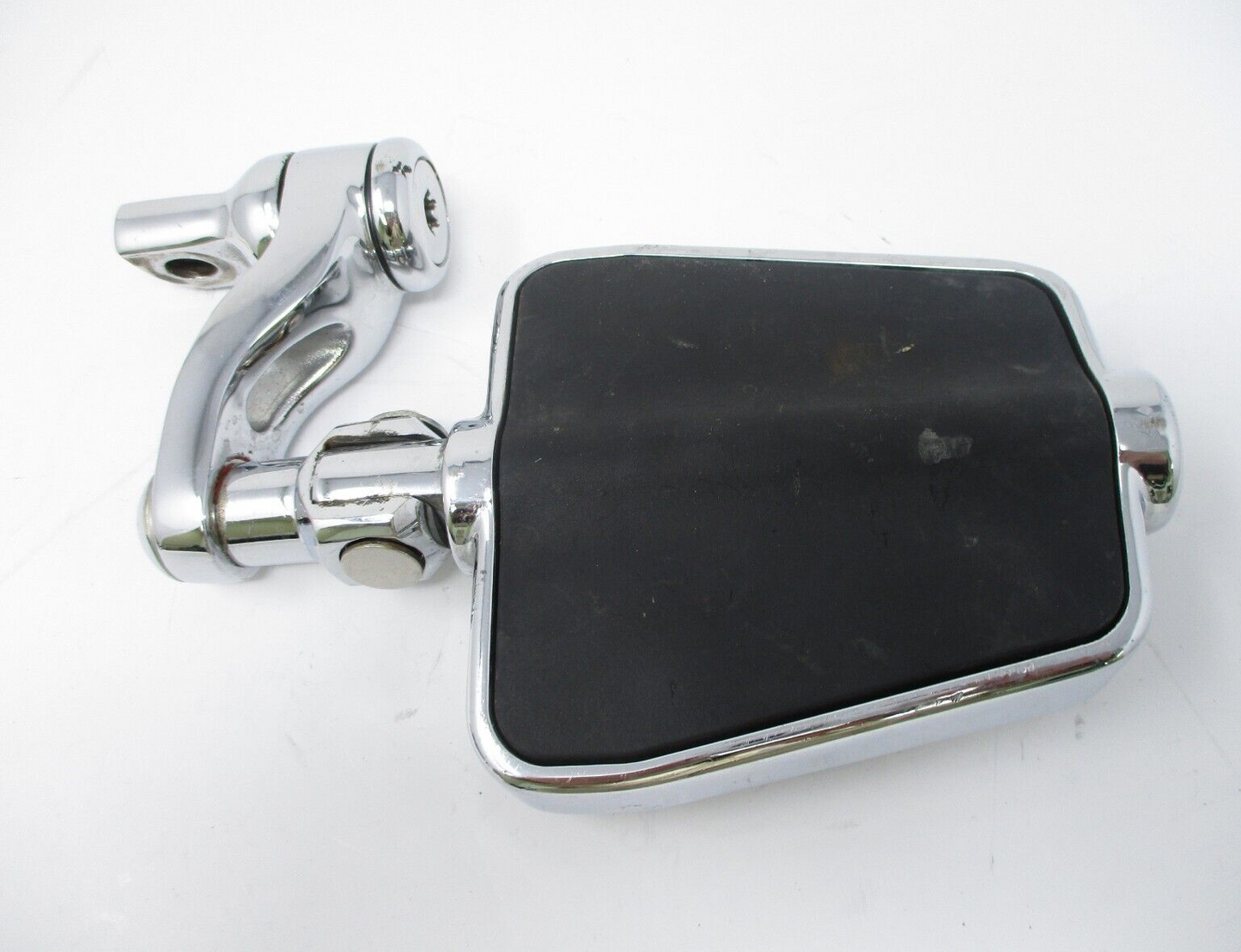 Harley-Davidson Chrome & Rubber Mini Footboard with Mount RH 50451-09