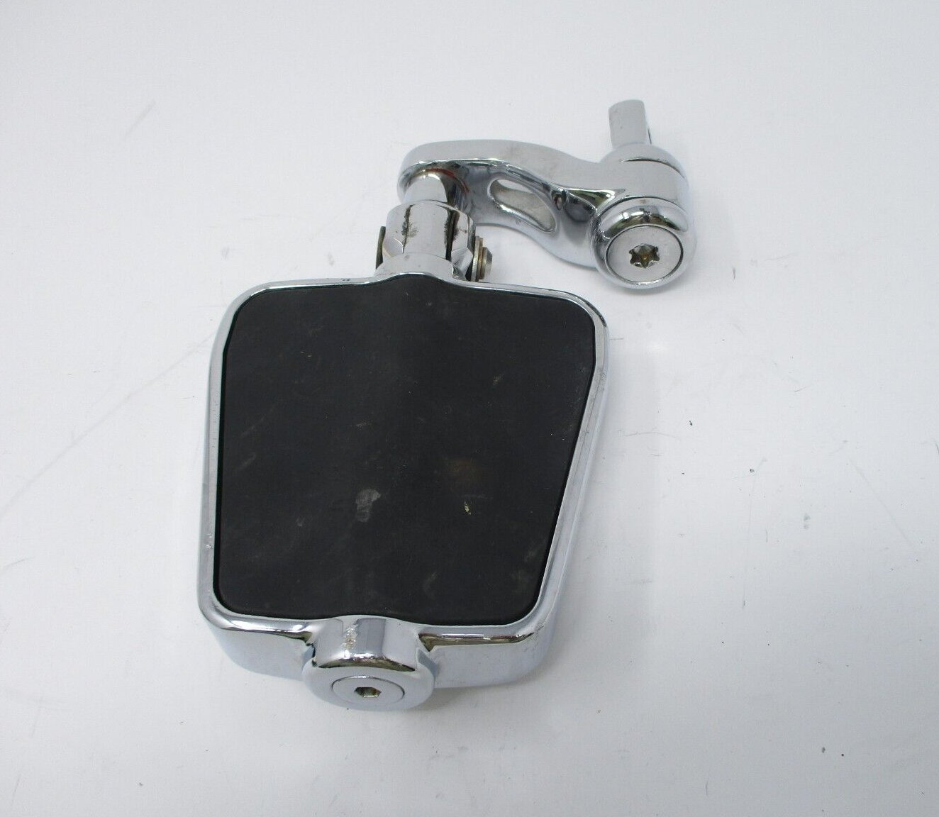 Harley-Davidson Chrome & Rubber Mini Footboard with Mount RH 50451-09