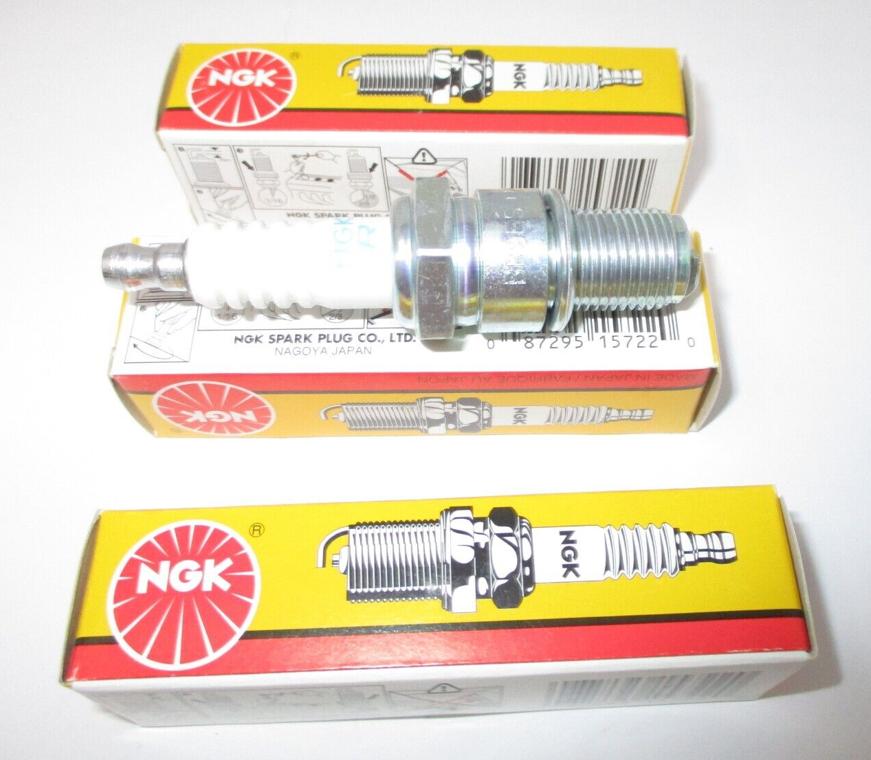 NGK SPARK PLUGS  (3 PCS IN A PACK)  OEM  BR9ES