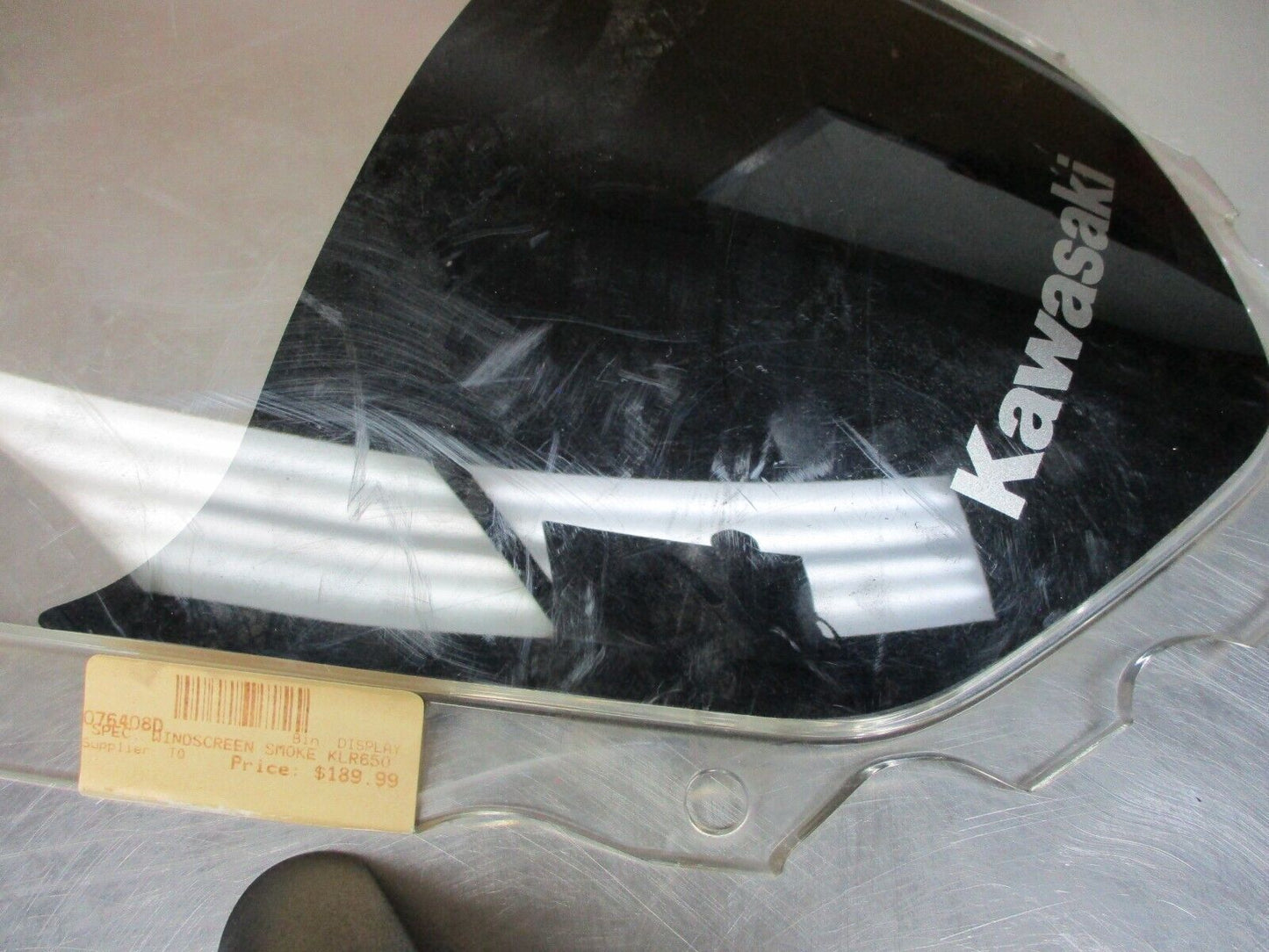 Kawasaki OEM Spec. Smoke Windscreen 076408D