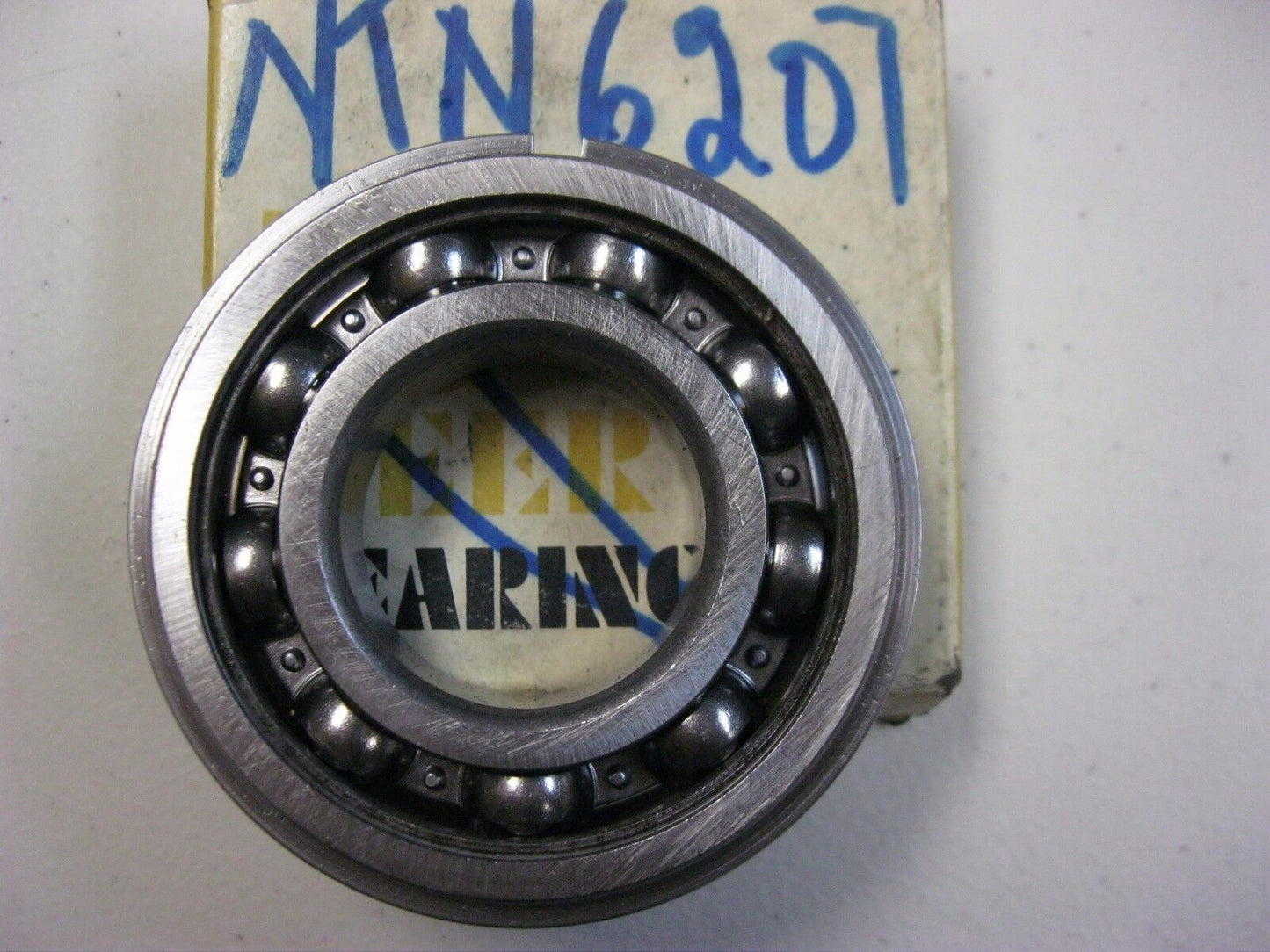 NTN BEARINGS 6207NRC3 SINGLE ROW DEEP GROOVE RADIAL BALL BEARING WITH SNAP RING