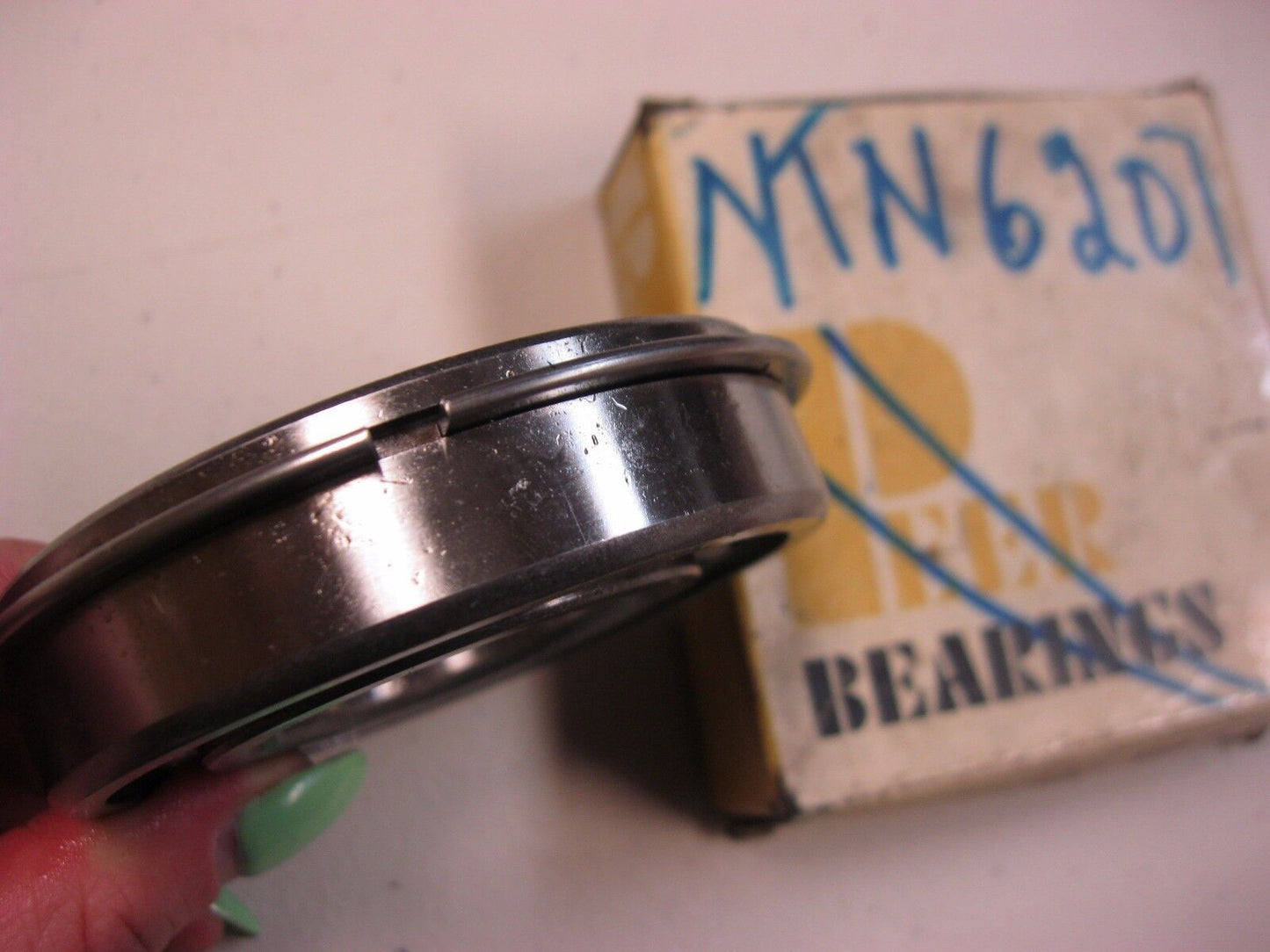 NTN BEARINGS 6207NRC3 SINGLE ROW DEEP GROOVE RADIAL BALL BEARING WITH SNAP RING