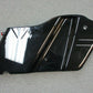 Harley Davidson LH Saddlebag FL Models 14-17 90200414 Vivid Black Silver Stripe