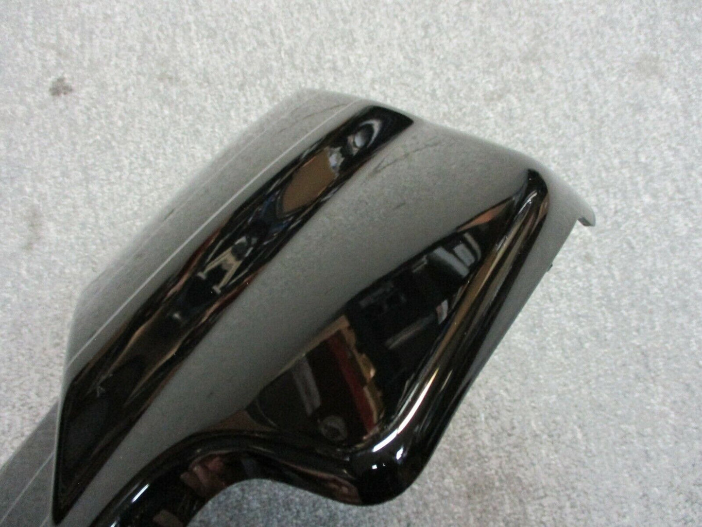 Harley Davidson OEM  Vivid Black with Silver Stripes Right Side Cover 66048-09 A