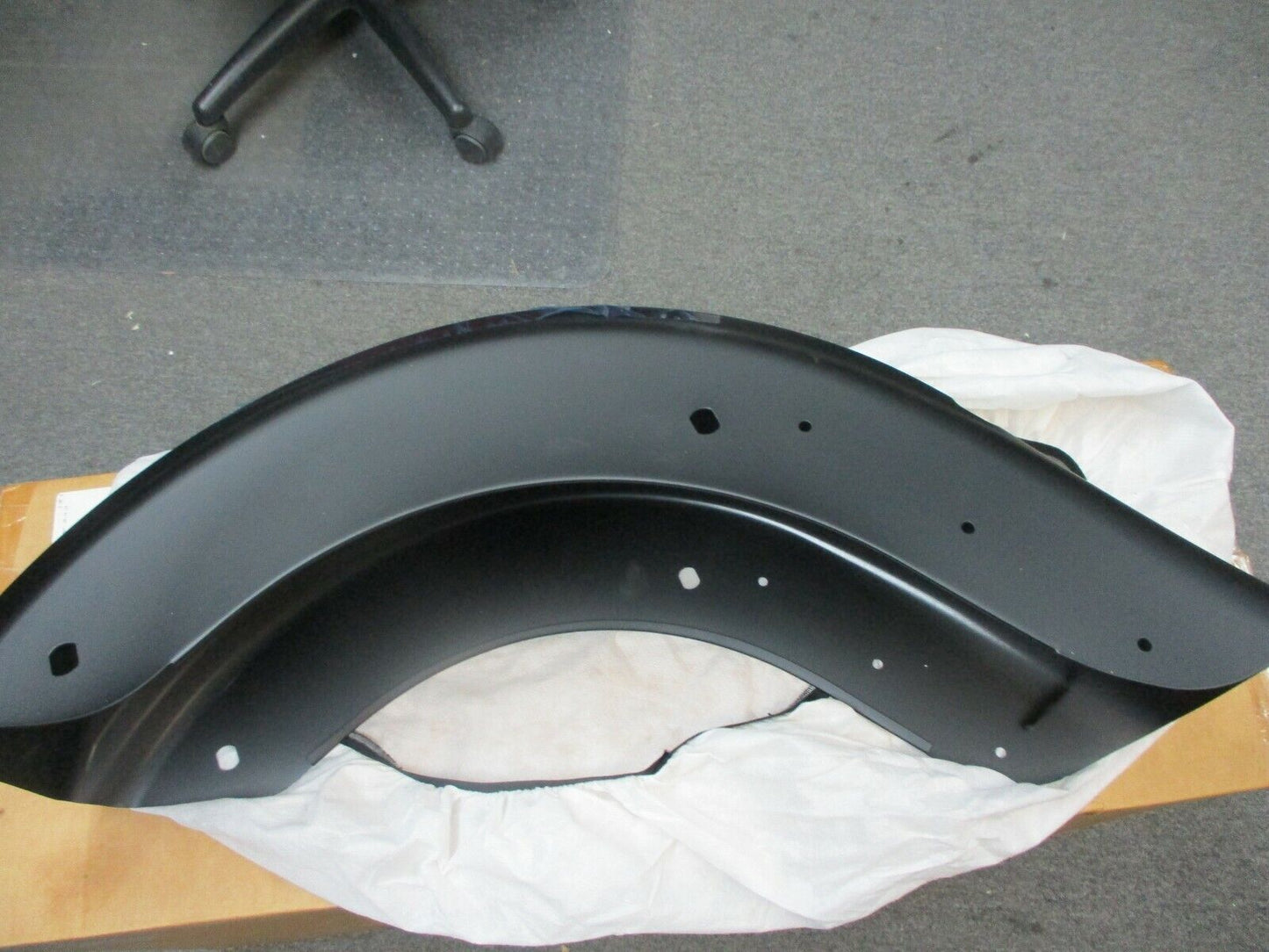 Harley Davidson OEM FLHX/FLTR Rear Fender Black Denim 59731-10BYM