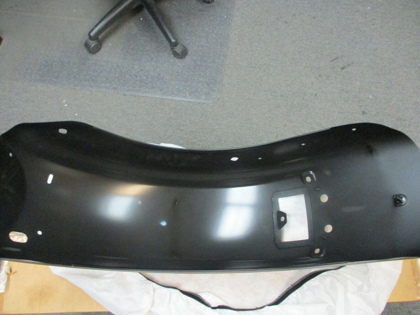 Harley Davidson OEM FLHX/FLTR Rear Fender Black Denim 59731-10BYM