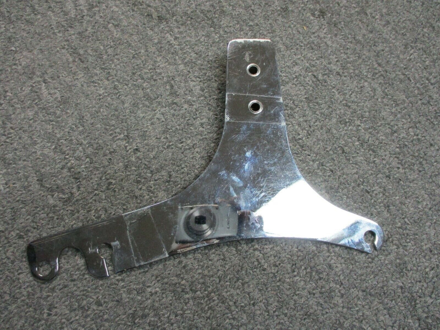 Harley-Davidson XL Sportster Left Rear Chrome Back Rest Bracket