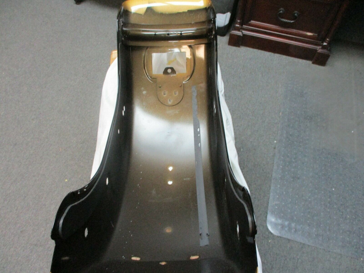 Harley Davidson OEM Rear Fender FLSTF Black Hills Gold/Black Quartz 59500263ECE