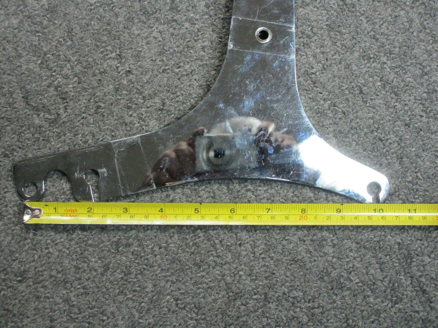 Harley-Davidson XL Sportster Left Rear Chrome Back Rest Bracket