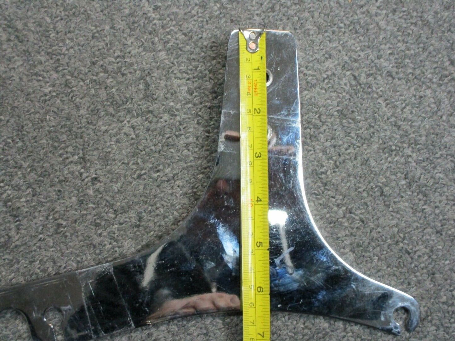 Harley-Davidson XL Sportster Left Rear Chrome Back Rest Bracket