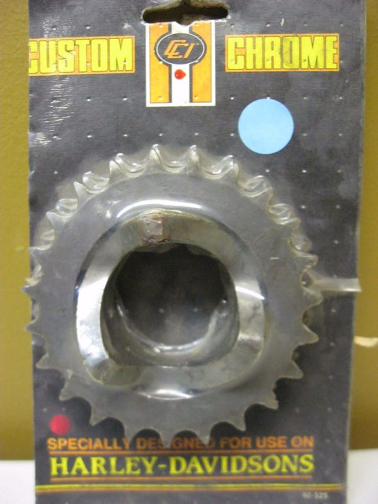 CUSTOM CHROME 23T COMPENSATING SPROCKET FITS FL 1970-1984 FX 1971-1984 40282-70