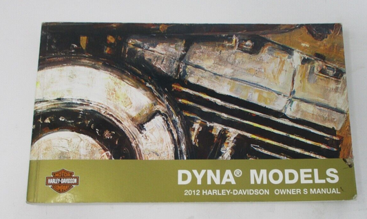 Harley-Davidson Dyna Models 2012 Owner's English