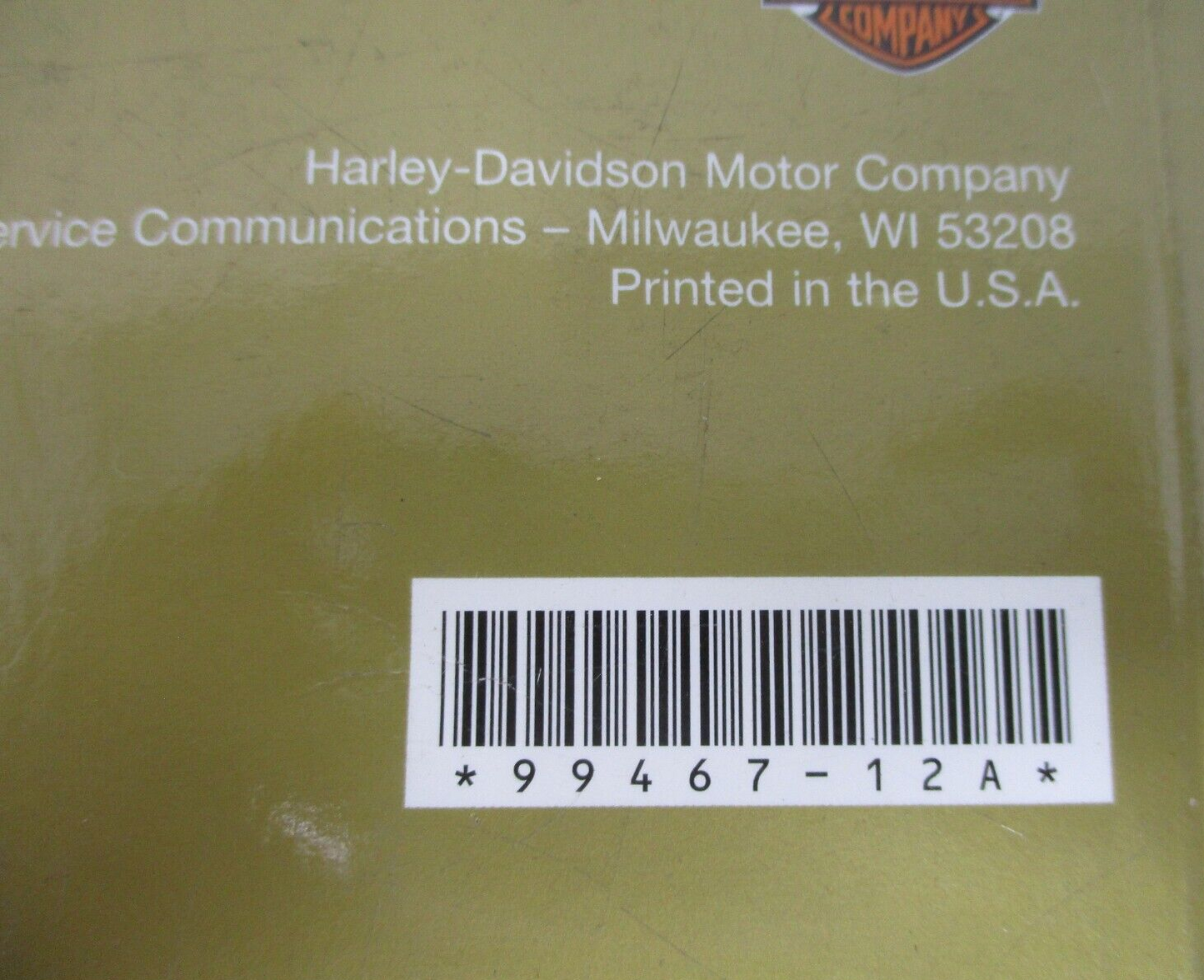 Harley-Davidson Dyna Models 2012 Owner's English