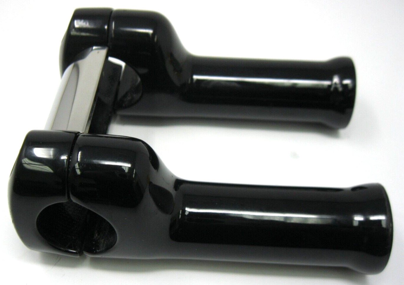 Harley-Davidson OEM 4.5" Gloss Black Risers for 1.25" Handlebars 55856-08