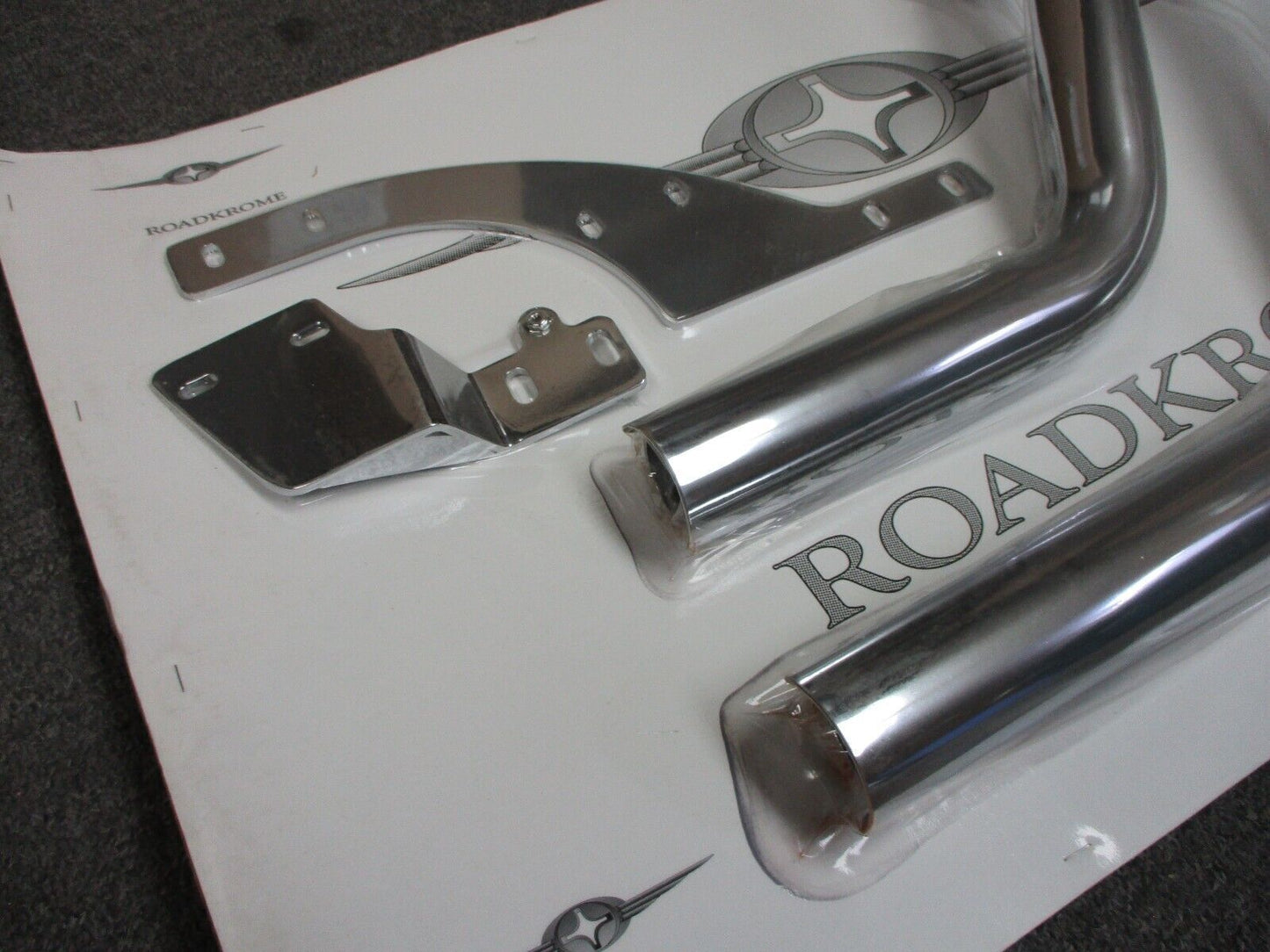 Roadkrome Chrome Exhaust Header Pipe Set for Yamaha XVS1700 - 45-14000