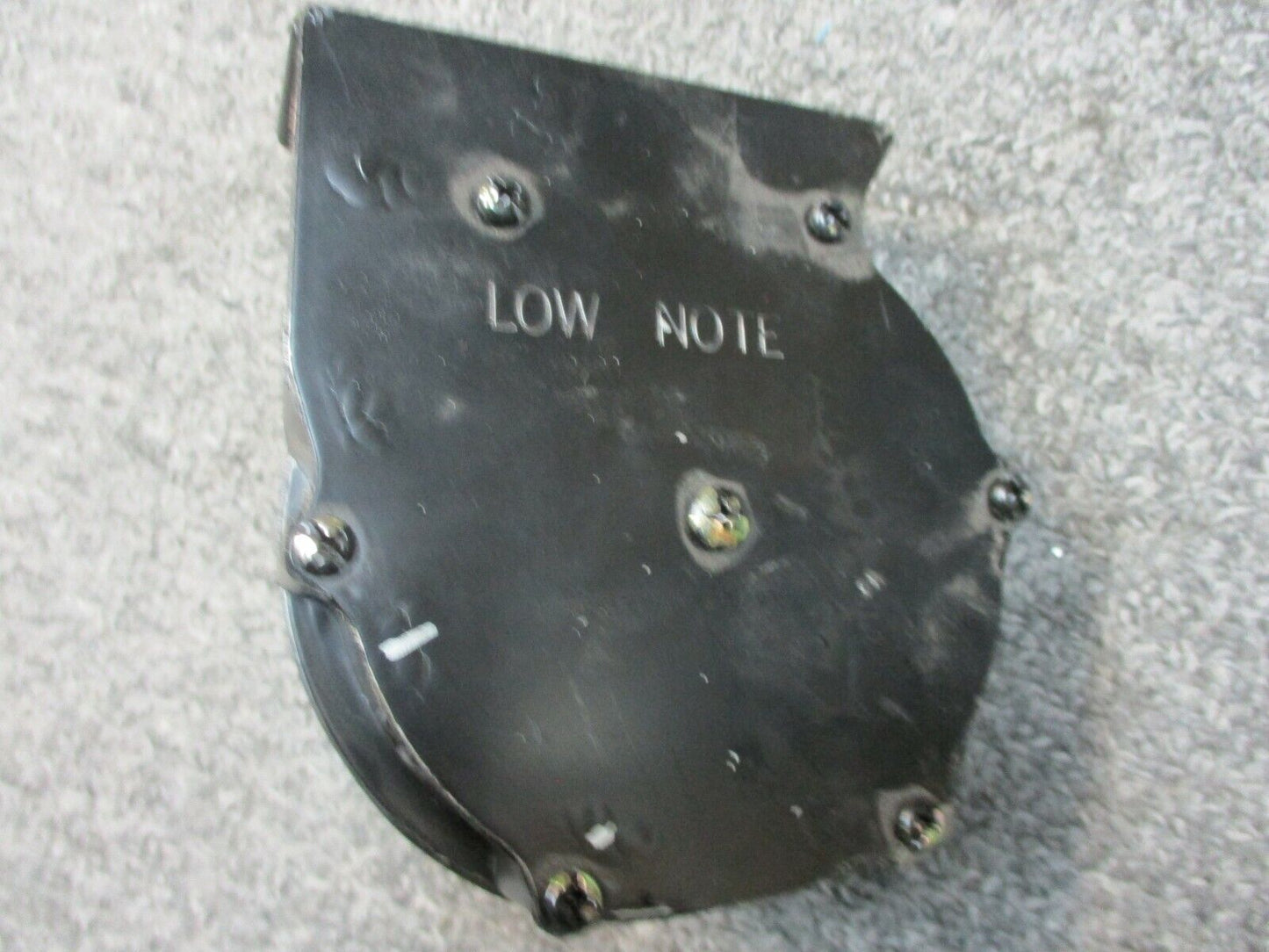 Multi Fit Low Tone Horn Fits Custom Application Harley Davidson