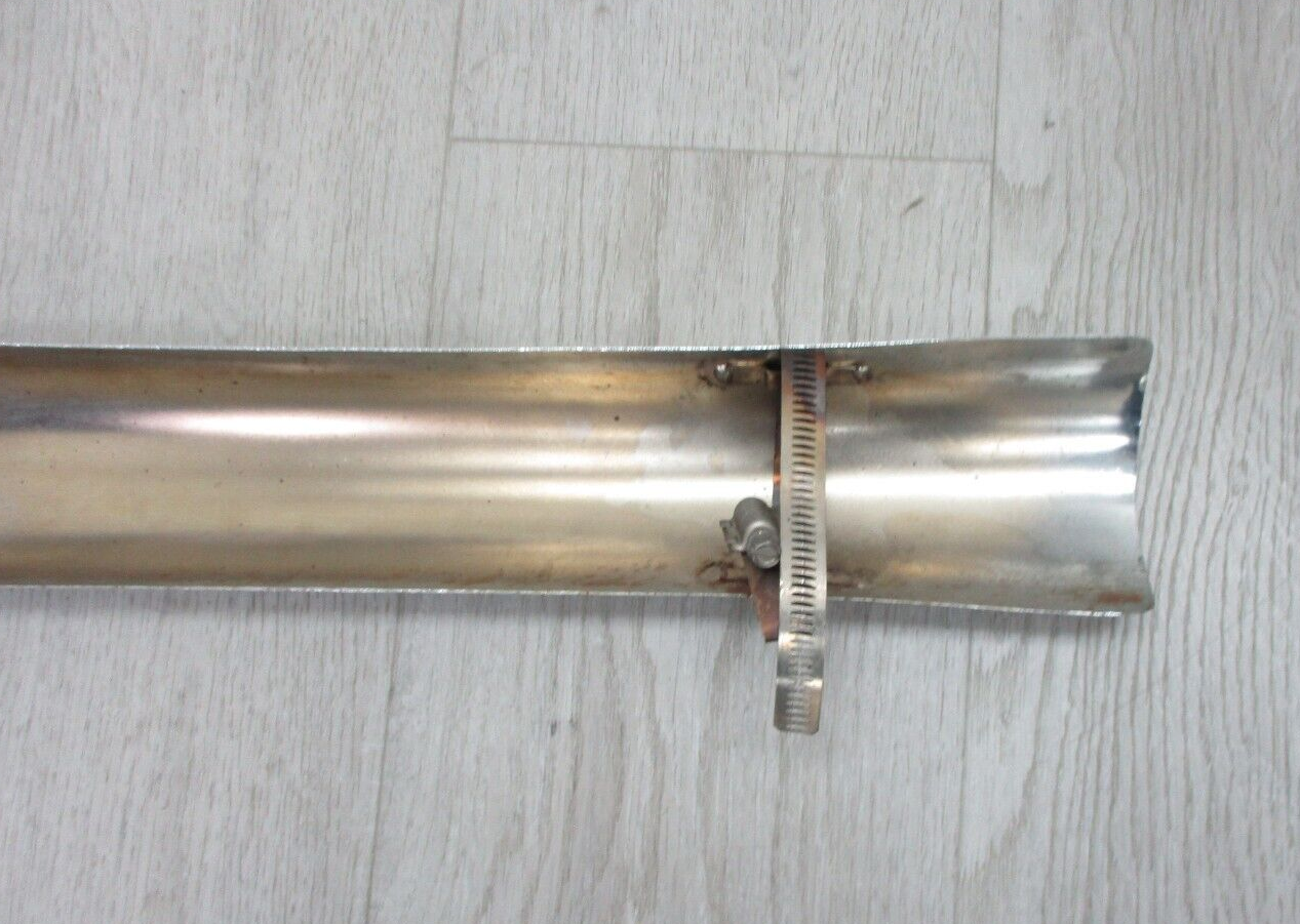 28" Exhaust Heat Shield  for Harley-Davidson 2-1 System Unknown Fitment