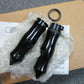 Jay Brake Factor Handle Bar Grips Black Fits 82-19 Harley Davidson Cable Models