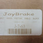 Jay Brake Factor Handle Bar Grips Black Fits 82-19 Harley Davidson Cable Models