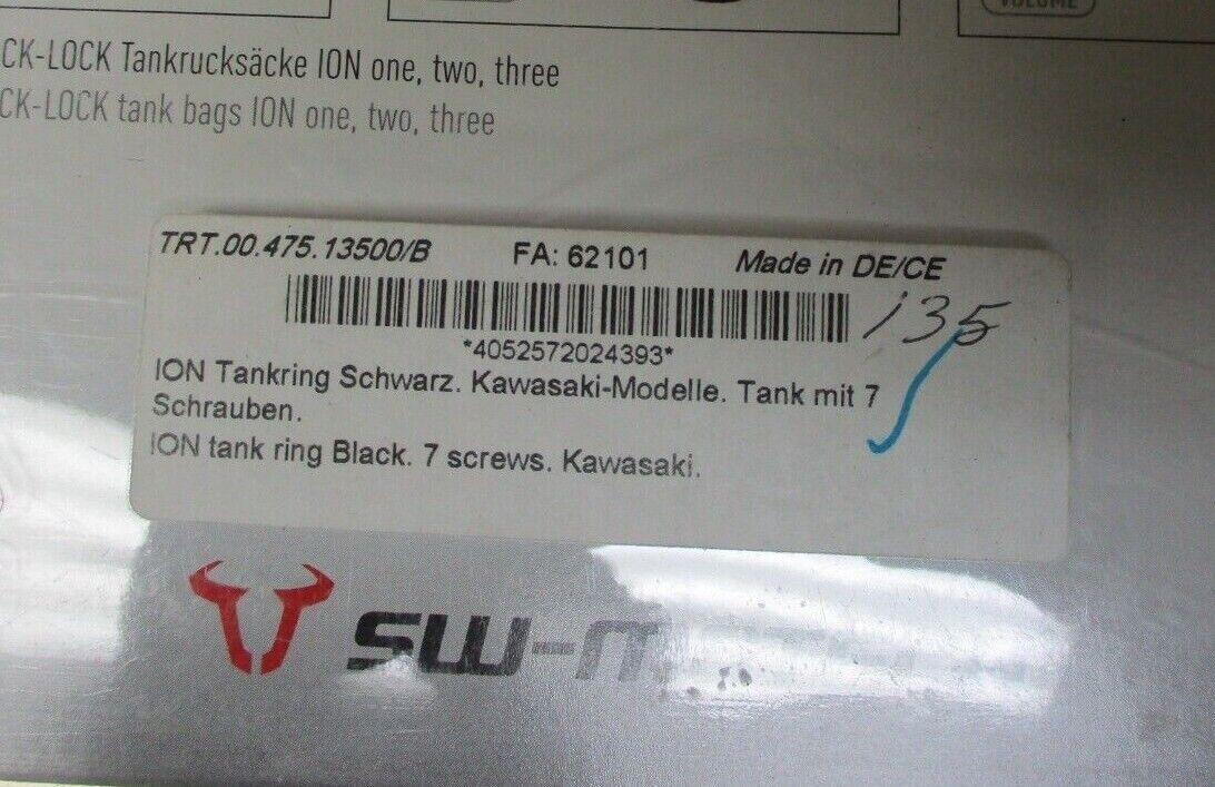 SW-Motech ION Tank Ring for select Kawasaki Models TRT.00.475.13500/B